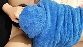 girlfriend licks wet pussy to throbbing orgasm