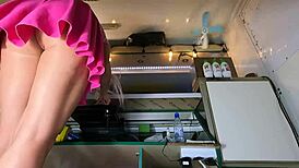 Hot office bitch perfect pussy caught on hidden upskirt cam