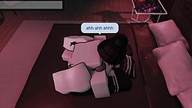 liz's big tits n ass get creampied hard in condo