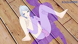 YOISAKI KANADE RIDES CREAMPIE IN BRAID PONYTAIL!