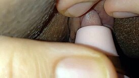 shaved pussy dripping wet from clit sucker tease... wanna see me squirm?