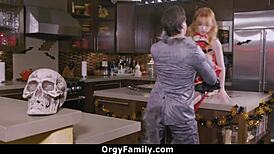 daddy helps stepdaughter handle bullies by ridin his cock in secret arrangement