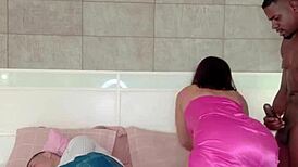 jap wife lina, feel that huge black cock while hubby's passed out? 😈