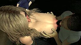 Nerd Chick's Nipples Explode In Freaky Orgasm Cum From Tit Tease Overload!