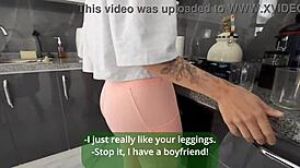 i dont care bout your boyfriend ill creampie that oiled tattooed stepsis ass rough doggystyle