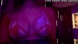 Milf pornstar Artemisia tempts in micro bikini revealing her perfect curves