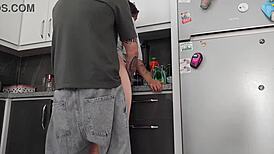 i dont care bout your boyfriend ill creampie that oiled tattooed stepsis ass rough doggystyle