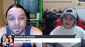 Pornstar Monica Lima answers public's spicy indecent questions outdoors