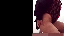 Morena Rabuda's Submissive Lingerie Ass Tease