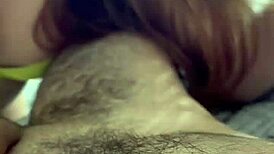 Sucking Cock and Belly Button Feels Incredibly Sexy and Wet