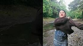 andrea and migz chase thrills on their wild outdoor romp