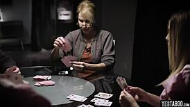 Two Delinquent Teens Corrupted By Horny GRANDFPA FFM BLOWJOB