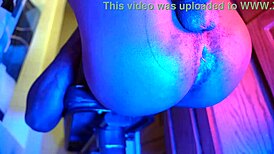 Hallelujah Johnson commanded to worship and eat ass like a slave