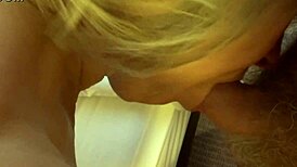 Wife Gags Deep On Massive Cock Tease