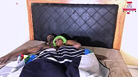 Naija couple's massive cock unleashes epic squirt explosion