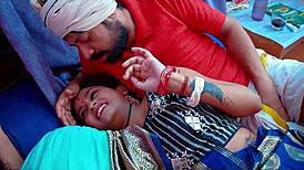 i'm poundin my juicy hot indian housewife's pussy after her romantic bedroom blowjob