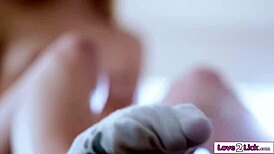 big tits milf stepmom seduces you into wild pussy licking and face sitting!