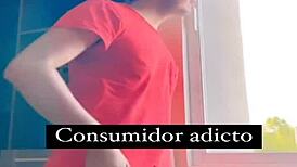 lily the bbw influencer teases her massive tits on webcam for fans