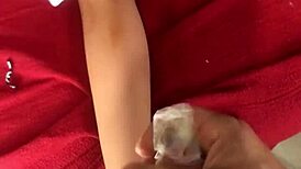 intei a fico de quatro no quarto consertando pc com sex toy anal