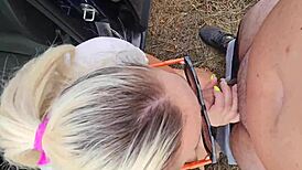 i told boss to spread my legs public rimjob dont miss it