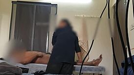thai massage girl gives hot handjob