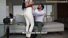 Super elegant 18yo Latina teen tricked into dreamy sex bliss