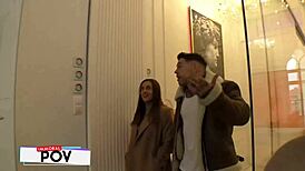 curvy big tits big ass babe rides huge cock mmf threesome doggystyle missionary with puffy pussy lips exposed