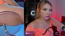 colombian latina slut submits to sensual machine sucking her small tits pussy while vibrator dominates missionary