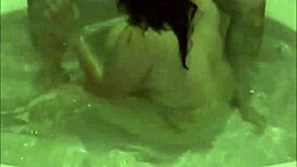 First jacuzzi fuck brings squirting orgasms and doggystyle pounding for horny milf wife