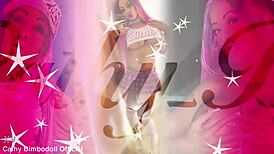 skinny fuck doll takes pov deep anal creampie all holes dirty talk cumface