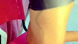 punish naughty stepdaughter's ass hard till she cries then facial blast?