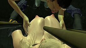 Nerd Chick's Nipples Explode In Freaky Orgasm Cum From Tit Tease Overload!