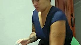 Heading to Gym Flashing My Hot Body for Macho Eyes