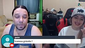 Pornstar Monica Lima answers public's spicy indecent questions outdoors