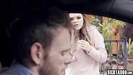 Sexy teen athena faris pounded hard by stranger's huge cock in crazy taboo bang