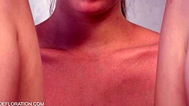 Blonde Virgin Victoria Loses It in First Casting Fuck