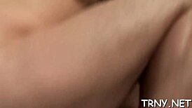 Skinny shemale ladyboy gives hardcore deepthroat blowjob in homemade amateur style.