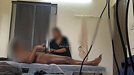 thai massage girl gives hot handjob