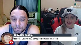 Pornstar Monica Lima answers public's spicy indecent questions outdoors