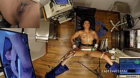 rebel wyatt rides stranger's cock with latex gloves and toys