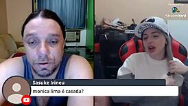 Pornstar Monica Lima answers public's spicy indecent questions outdoors