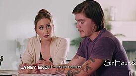 tutor catches student railing stepmom lexi luna hard!