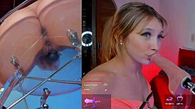 colombian latina slut submits to sensual machine sucking her small tits pussy while vibrator dominates missionary