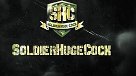 Heart pounding as maid takes cash to ride soldier's huge bareback cock