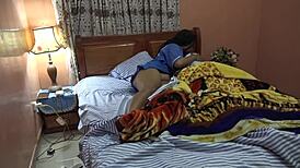 Neighbor Girl Next Door Workout Turns into Garage Creampie Surprise