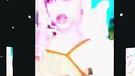 STOCKING GODDESS BLONDE MISTRESS DOMINATES IN FISHNET MALEDOM OBSESSION!