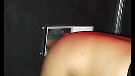 redhead slut punished with cocks in mouth at swing house then cuckold creampie