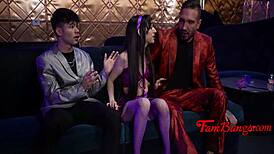 uh they thought i was at college... but found me stripping at club with guys ripping clothes off my petite tits