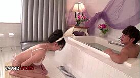 Miho Ichiki seduces crams cock deep in creamy holes