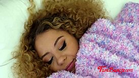 my petite step sister's raunchy sex deal silences me